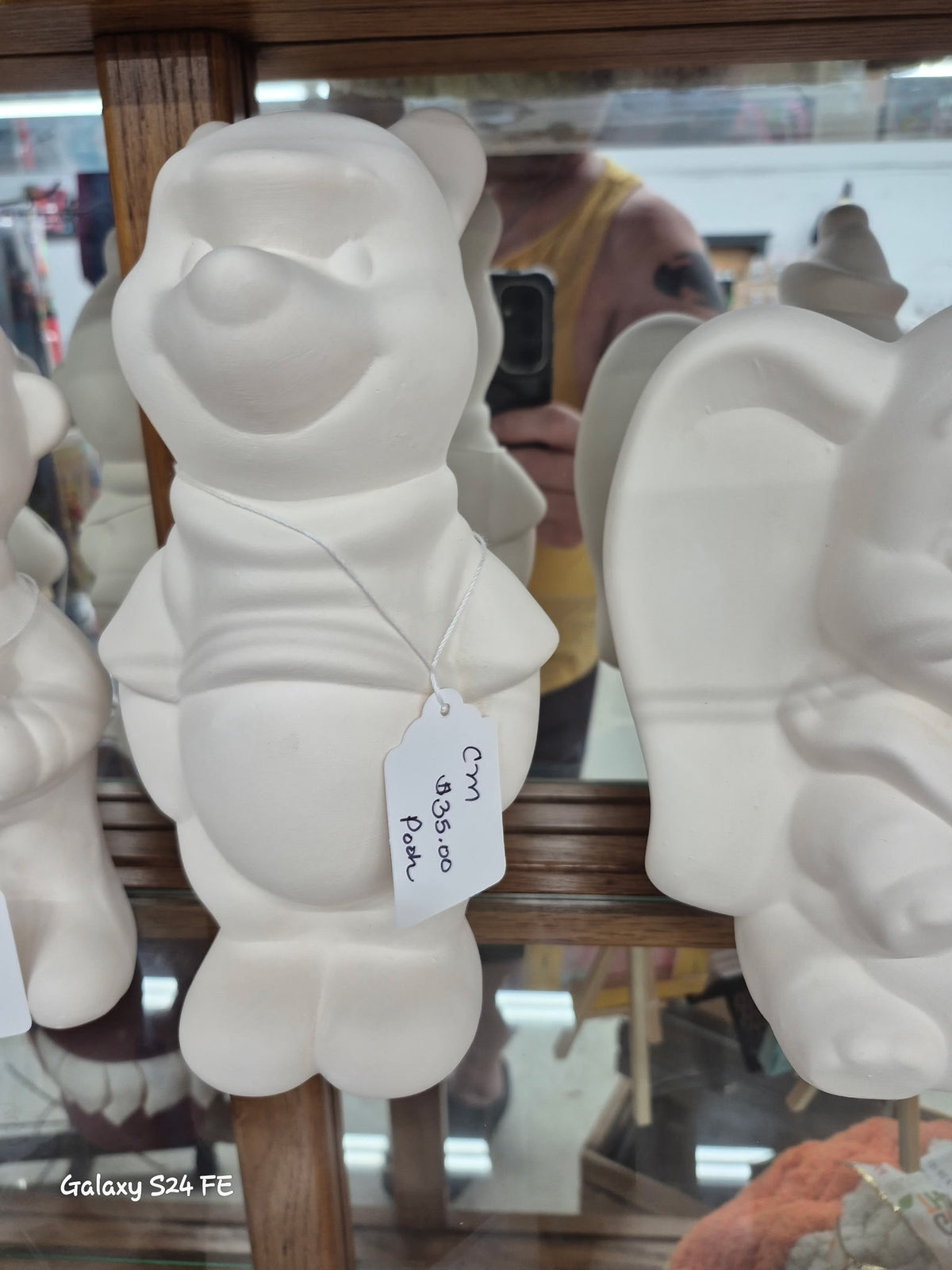 Ceramic bisque Pooh