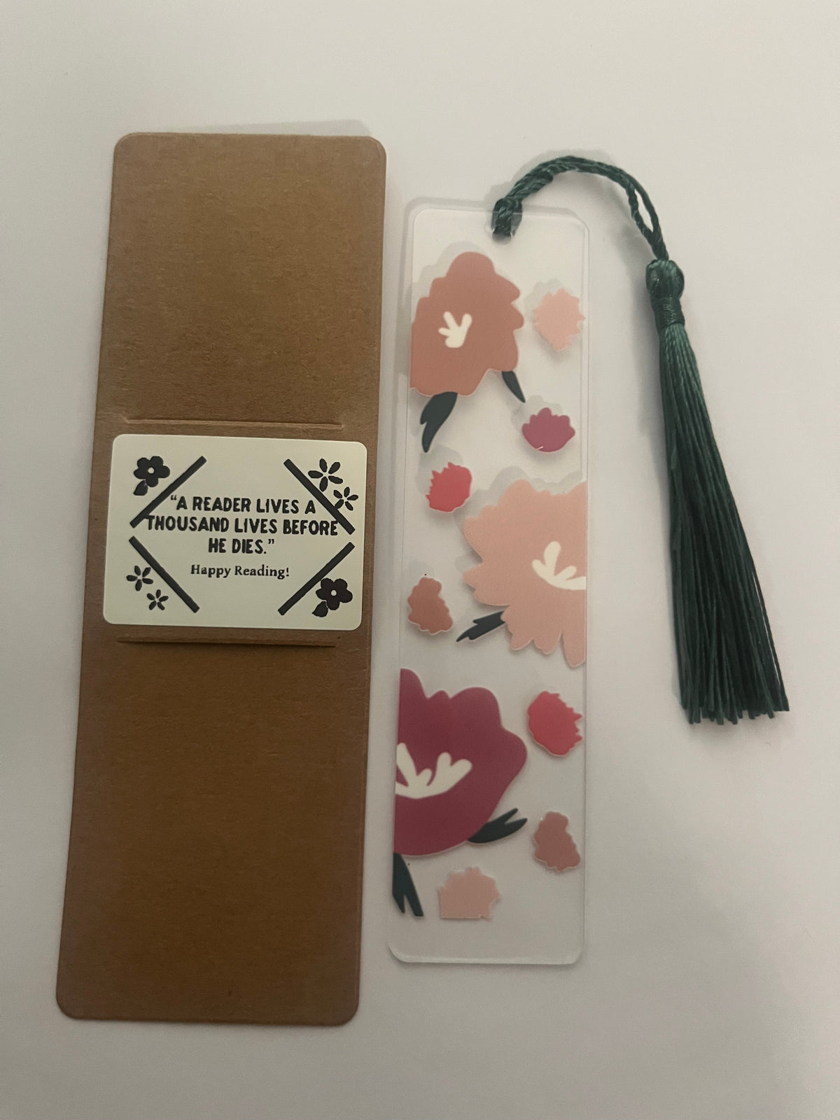 Floral Bookmark - The Avenue Maker Marketplace