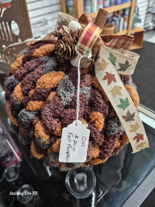 Chunky Yarn Pumpkin