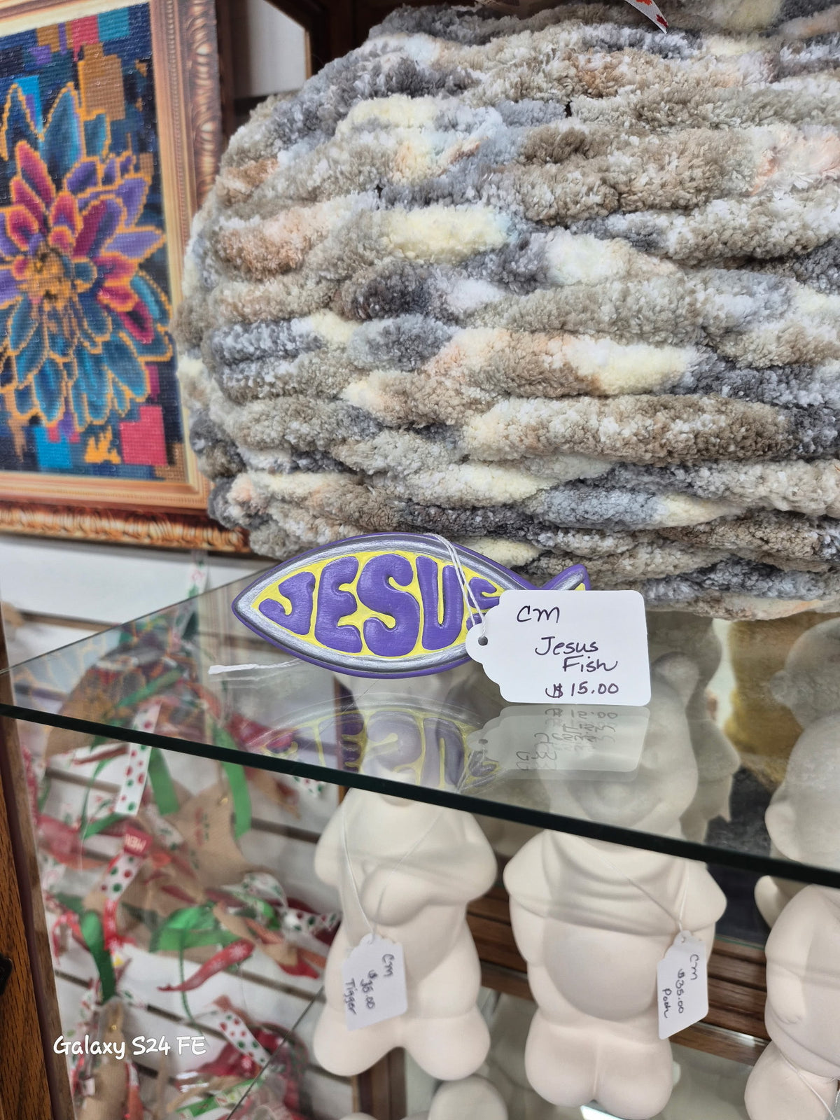 Ceramic Jesus Fish