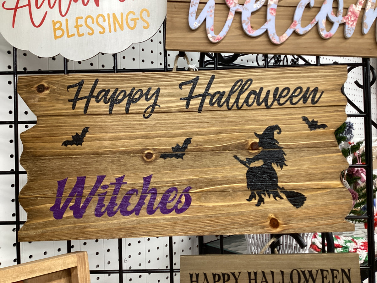 19x9 Witch sign