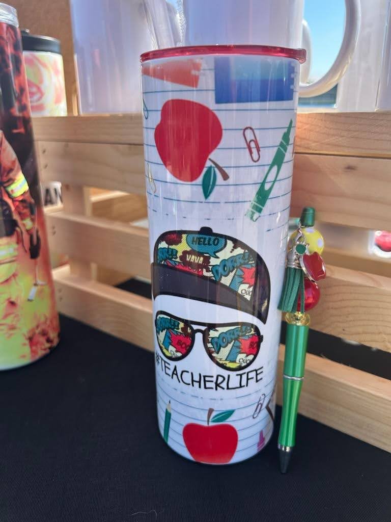Teacher Themed Tumblers