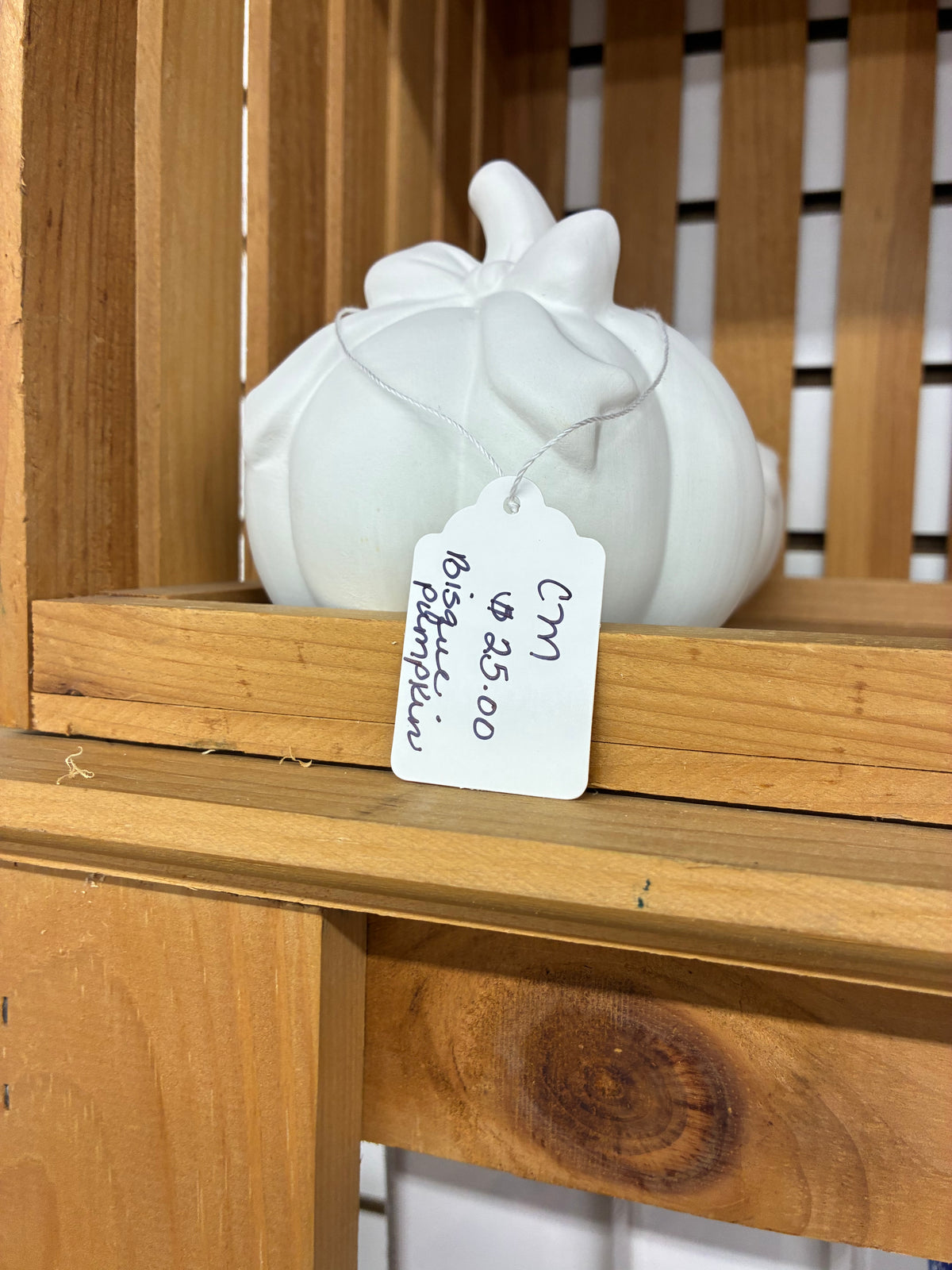 Ceramic pumpkin