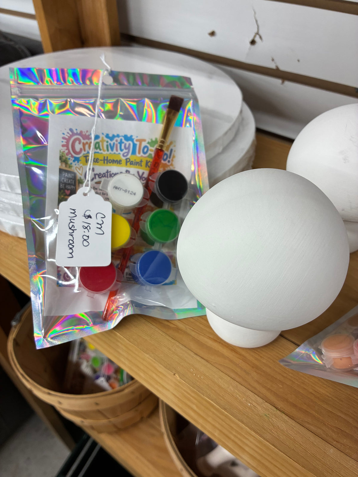 Ceramic mushroom kit