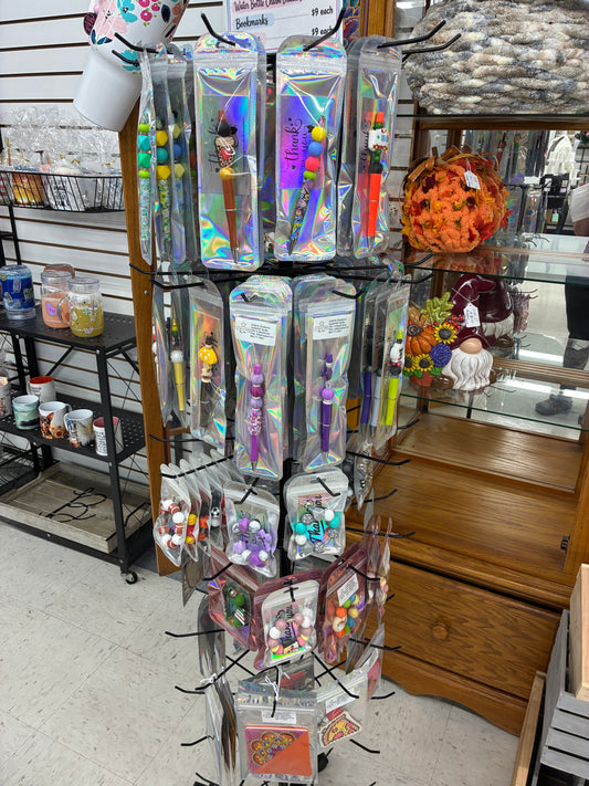 Beaded pens