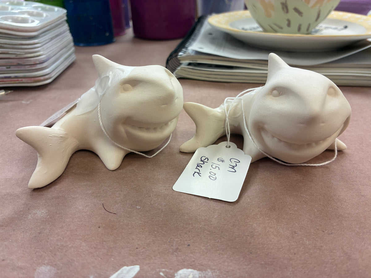 Ceramic shark