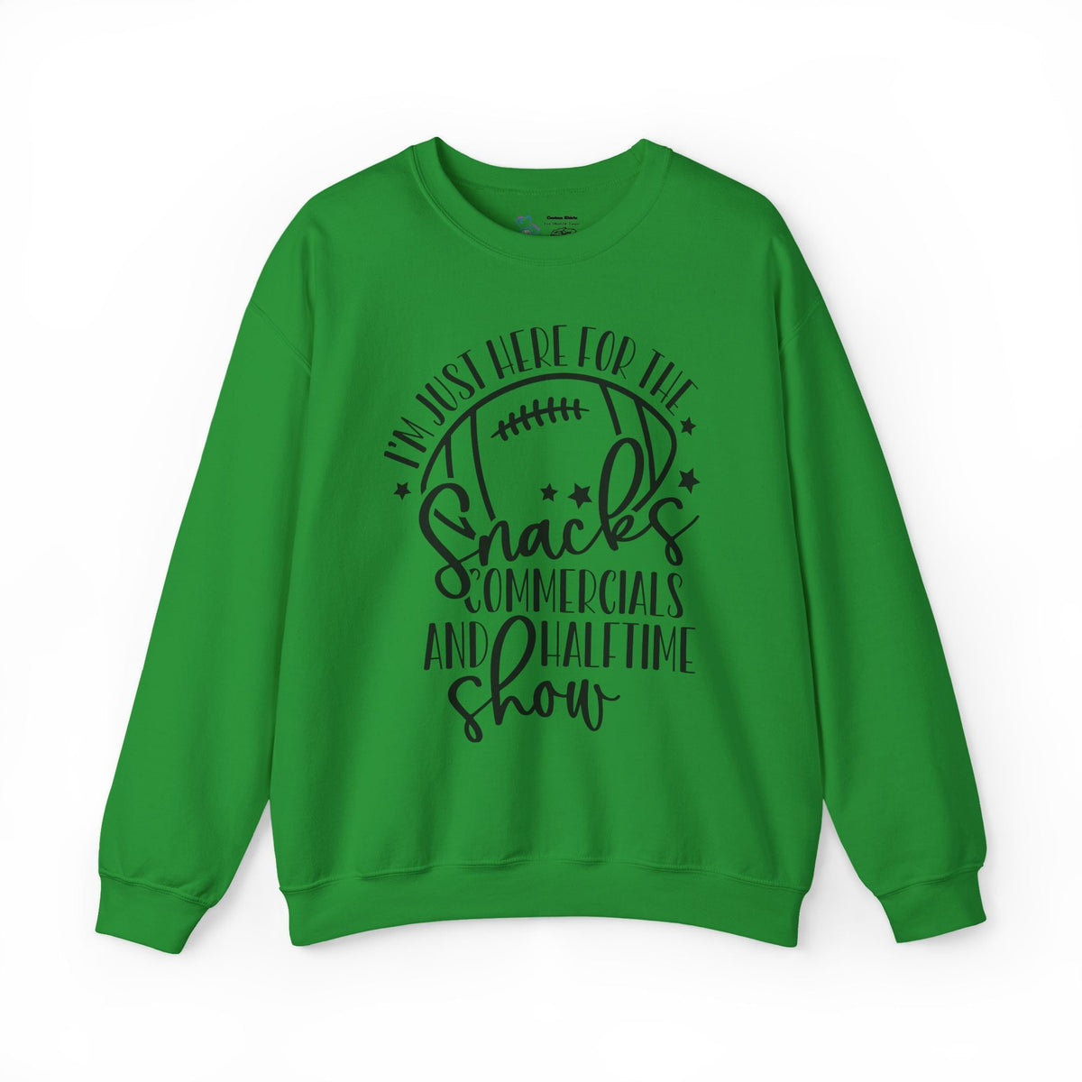 Halftime Show Sweatshirt / Green / Large - The Avenue Maker Marketplace