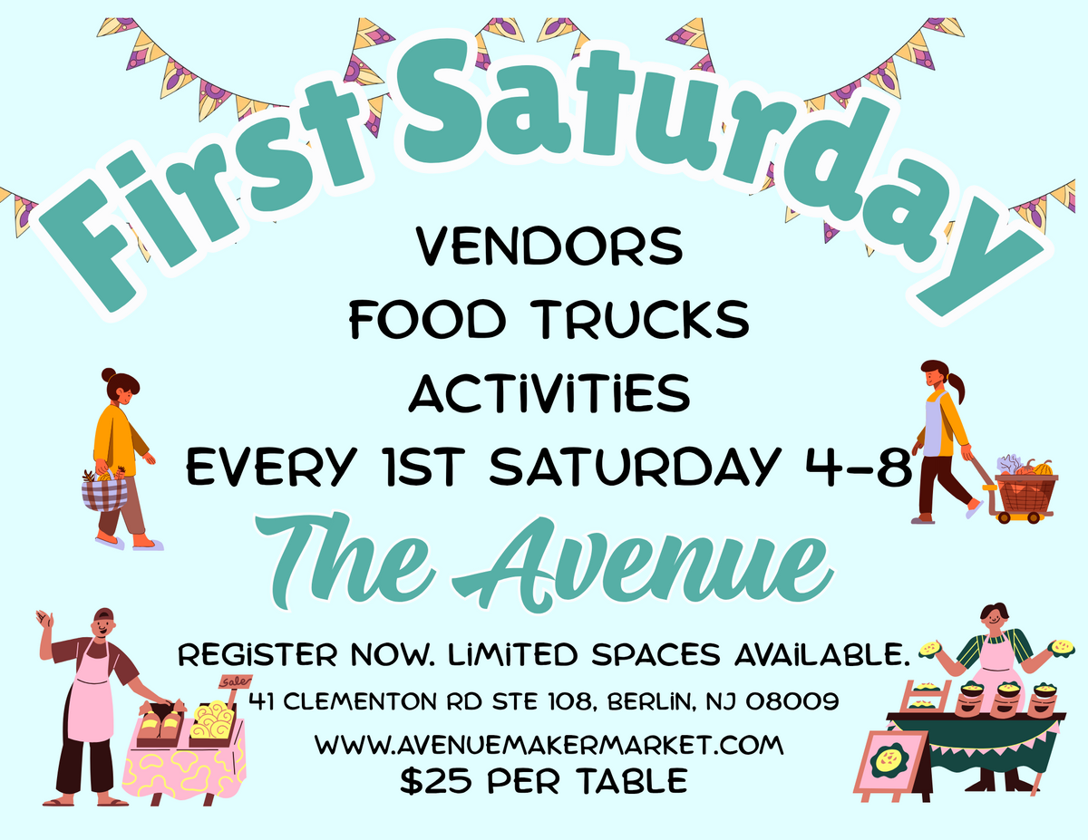 First Saturday Vendor